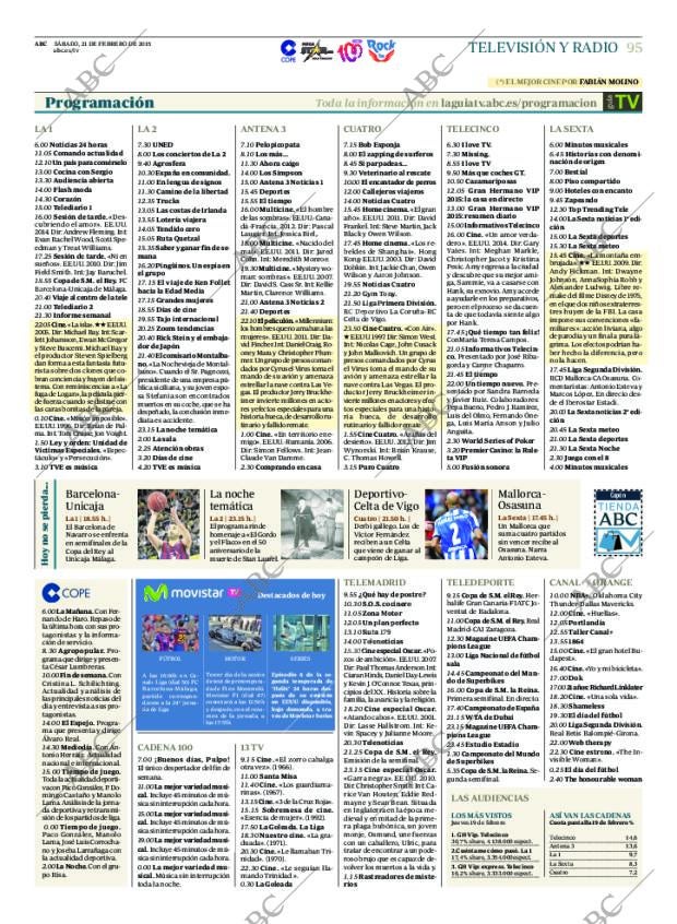 ABC MADRID 21-02-2015 página 95
