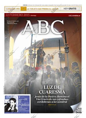 ABC CORDOBA 22-02-2015 página 1