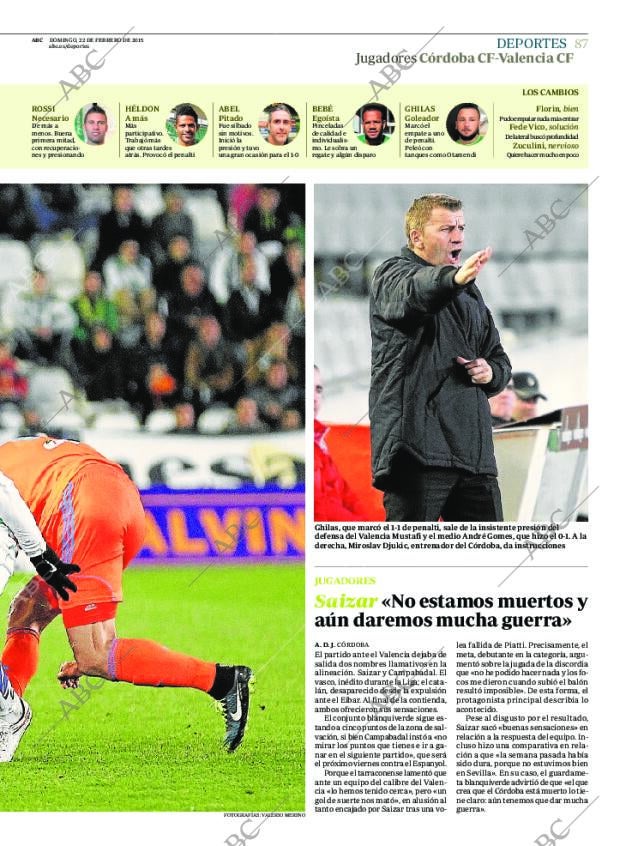 ABC CORDOBA 22-02-2015 página 87