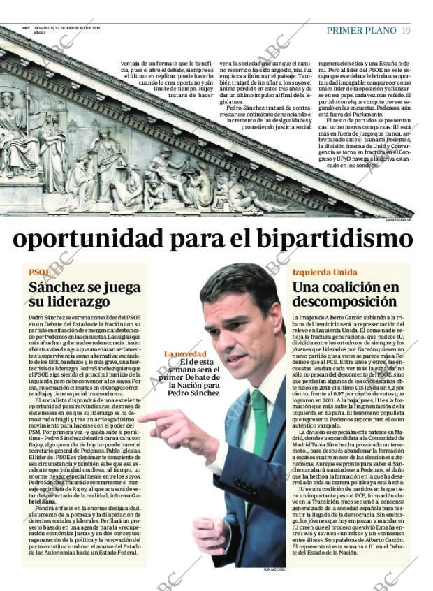 ABC MADRID 22-02-2015 página 19