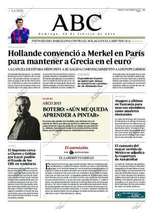 ABC MADRID 22-02-2015 página 2