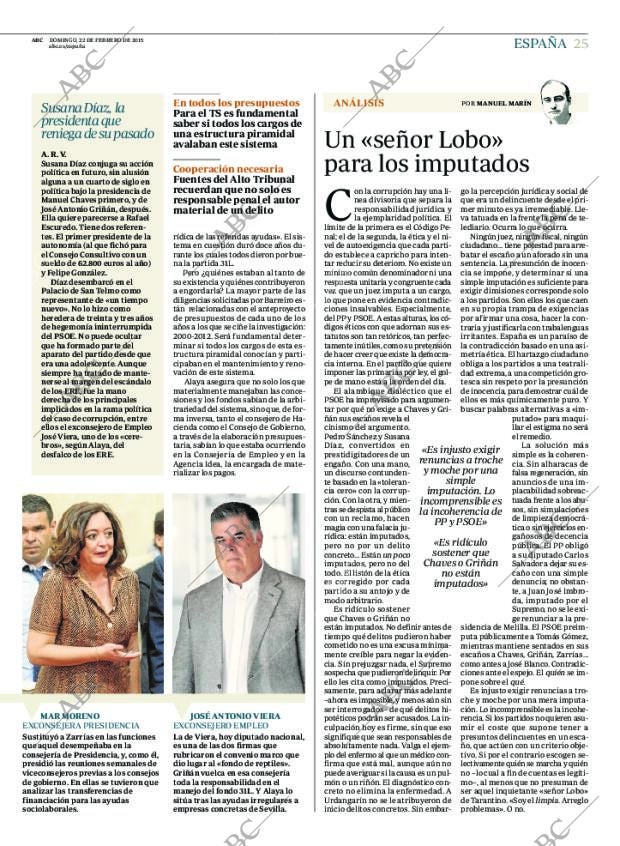 ABC MADRID 22-02-2015 página 25