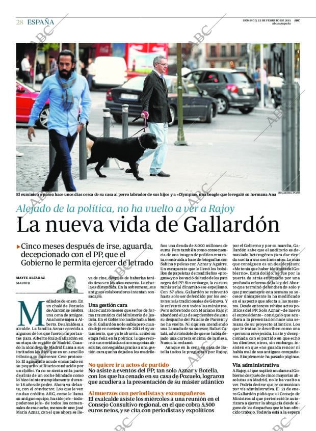 ABC MADRID 22-02-2015 página 28