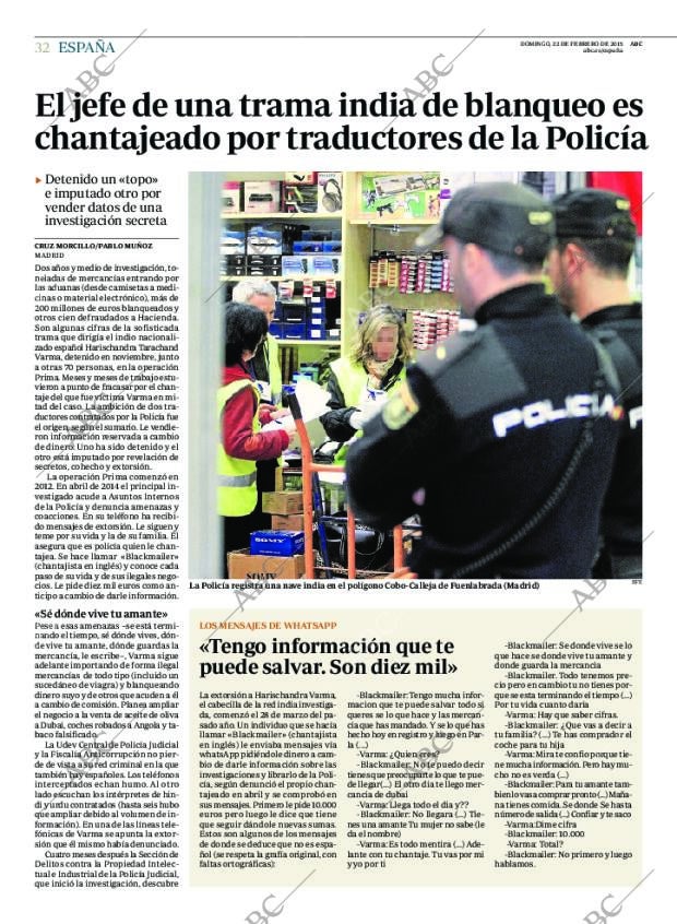 ABC MADRID 22-02-2015 página 32