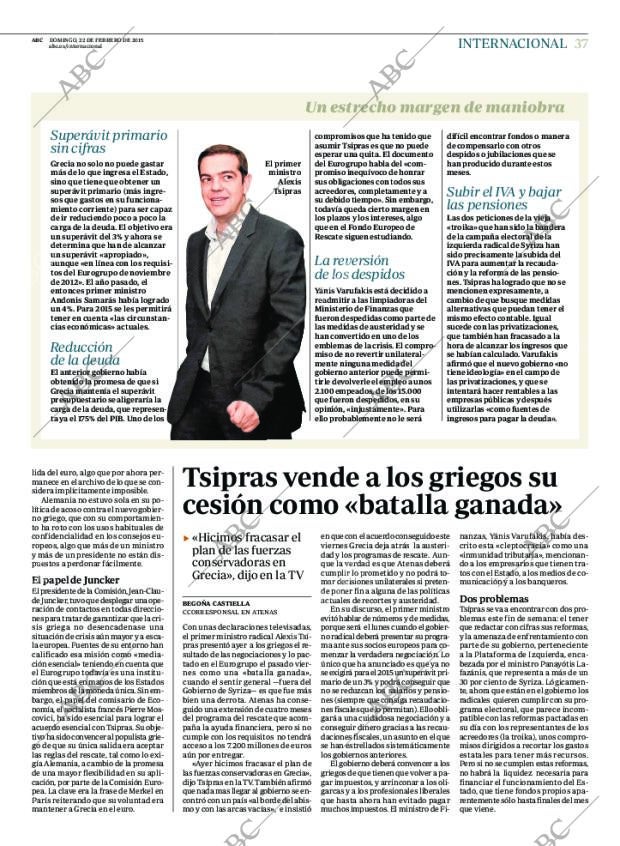ABC MADRID 22-02-2015 página 37