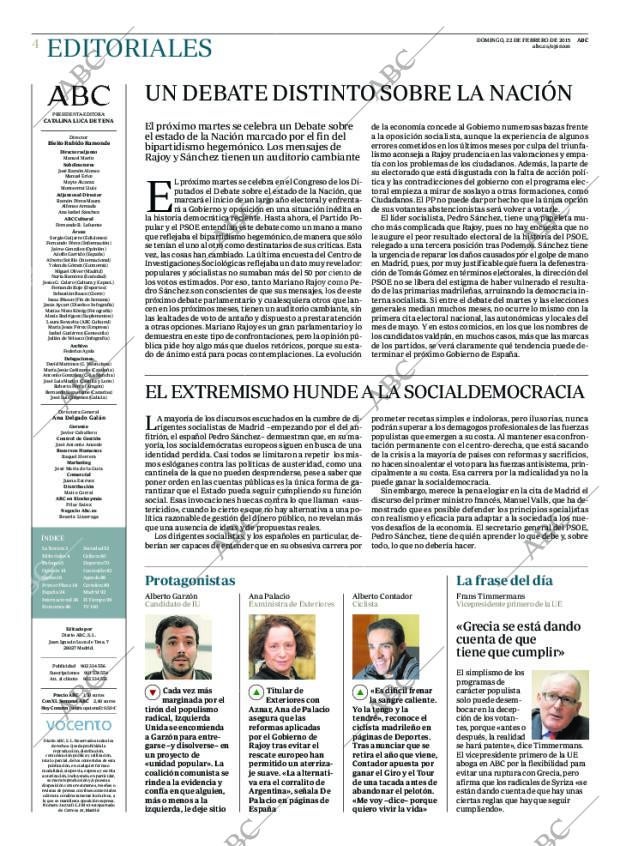 ABC MADRID 22-02-2015 página 4