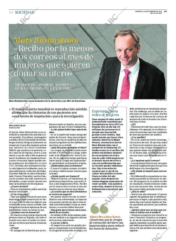 ABC MADRID 22-02-2015 página 54