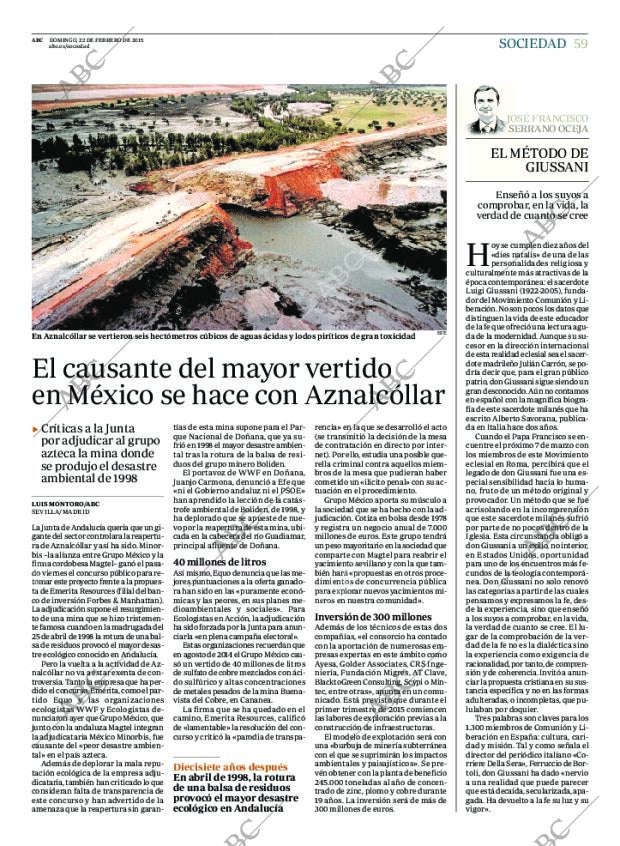 ABC MADRID 22-02-2015 página 59