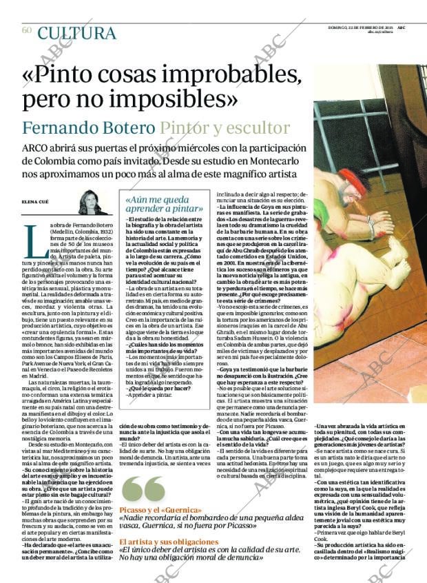ABC MADRID 22-02-2015 página 60