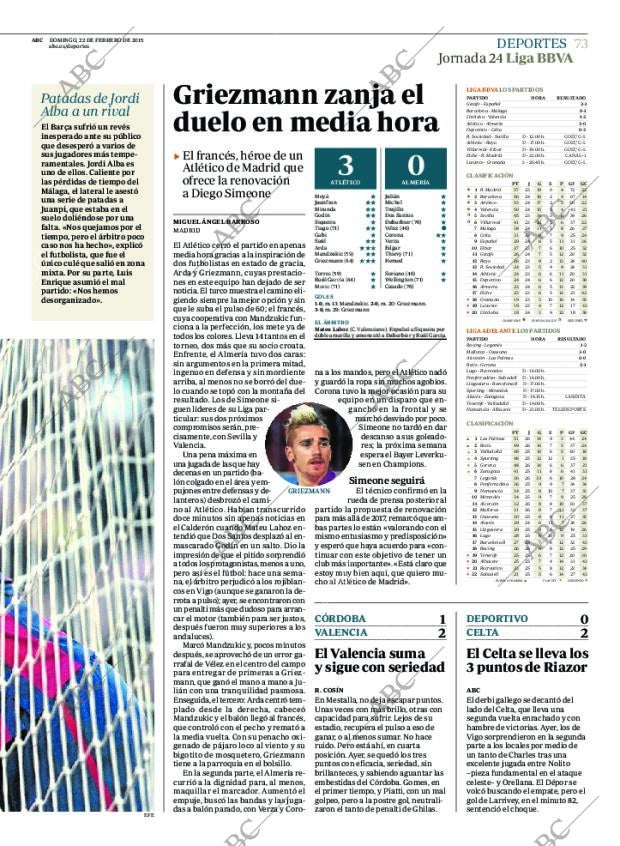ABC MADRID 22-02-2015 página 73