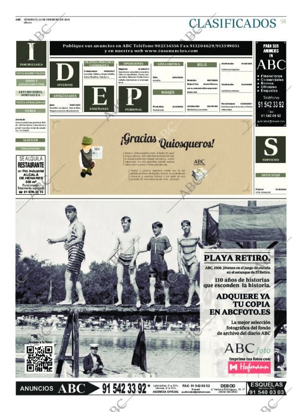 ABC MADRID 22-02-2015 página 91