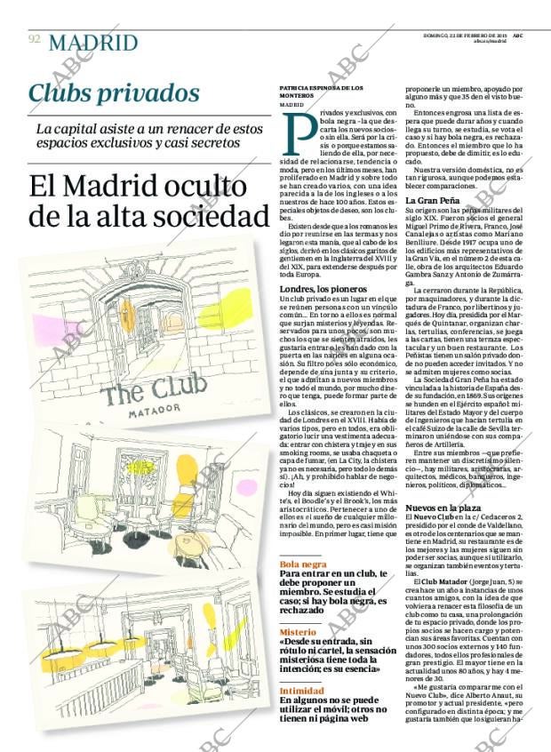 ABC MADRID 22-02-2015 página 92