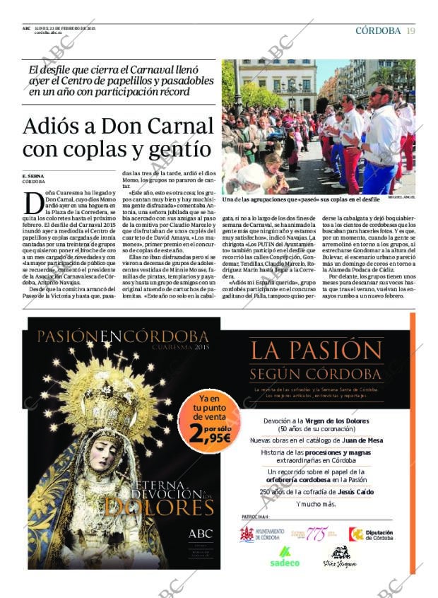 ABC CORDOBA 23-02-2015 página 19