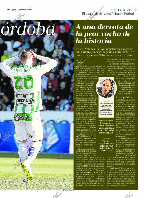 ABC CORDOBA 23-02-2015 página 43