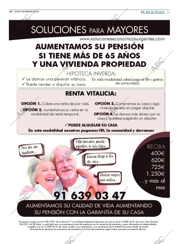ABC MADRID 23-02-2015 página 11