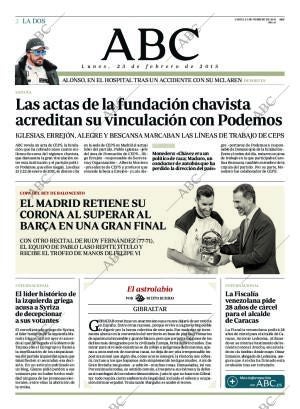 ABC MADRID 23-02-2015 página 2