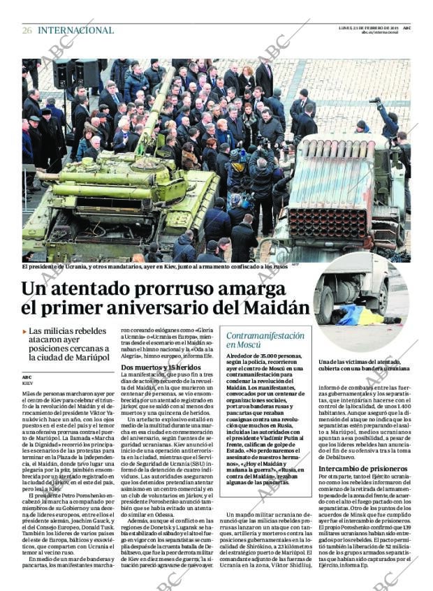 ABC MADRID 23-02-2015 página 26