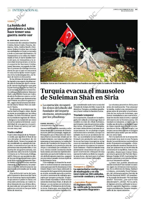 ABC MADRID 23-02-2015 página 28