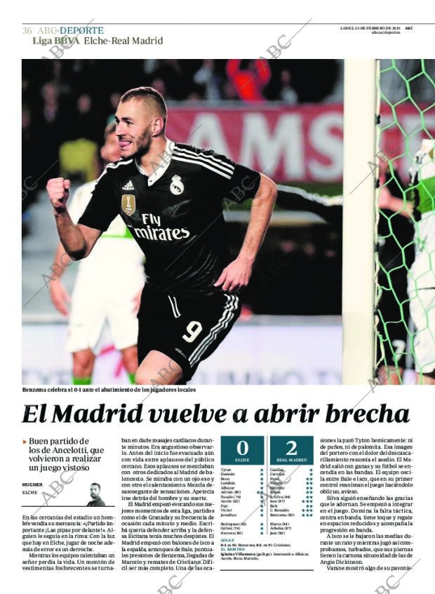 ABC MADRID 23-02-2015 página 36