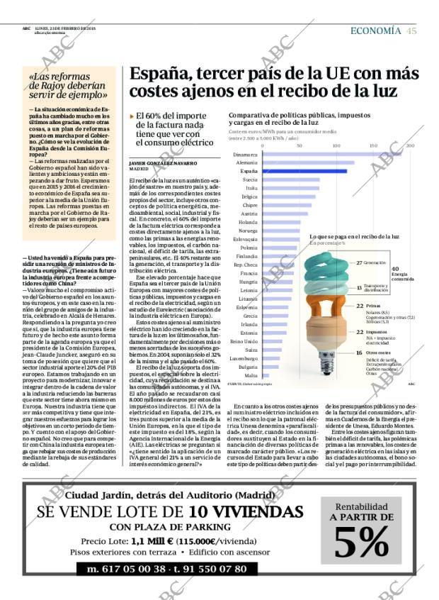 ABC MADRID 23-02-2015 página 45