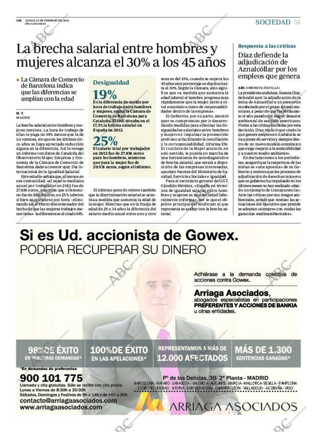 ABC MADRID 23-02-2015 página 51