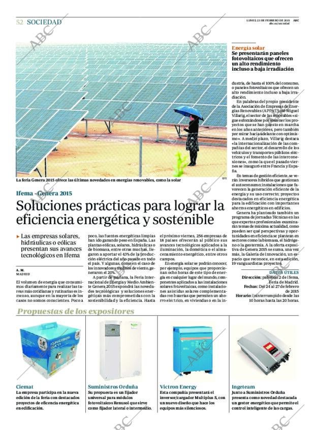 ABC MADRID 23-02-2015 página 52