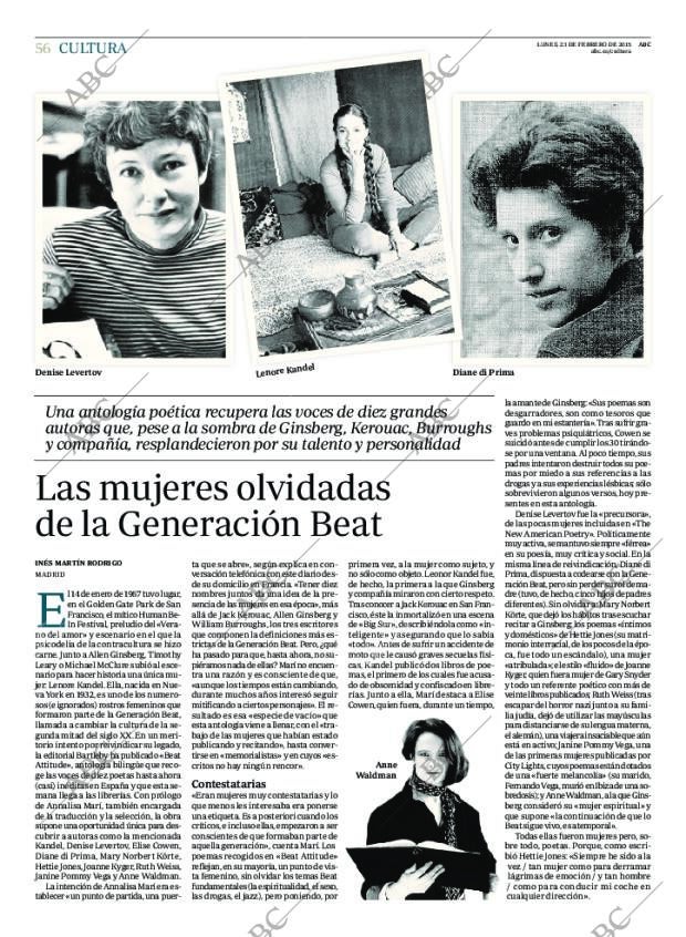 ABC MADRID 23-02-2015 página 56