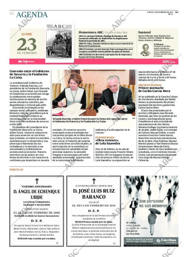 ABC MADRID 23-02-2015 página 62