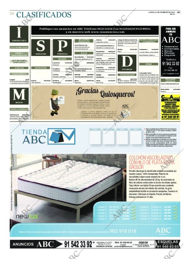 ABC MADRID 23-02-2015 página 68