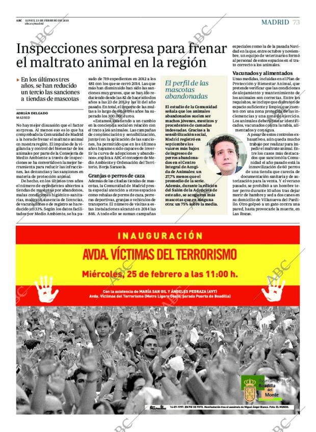 ABC MADRID 23-02-2015 página 73