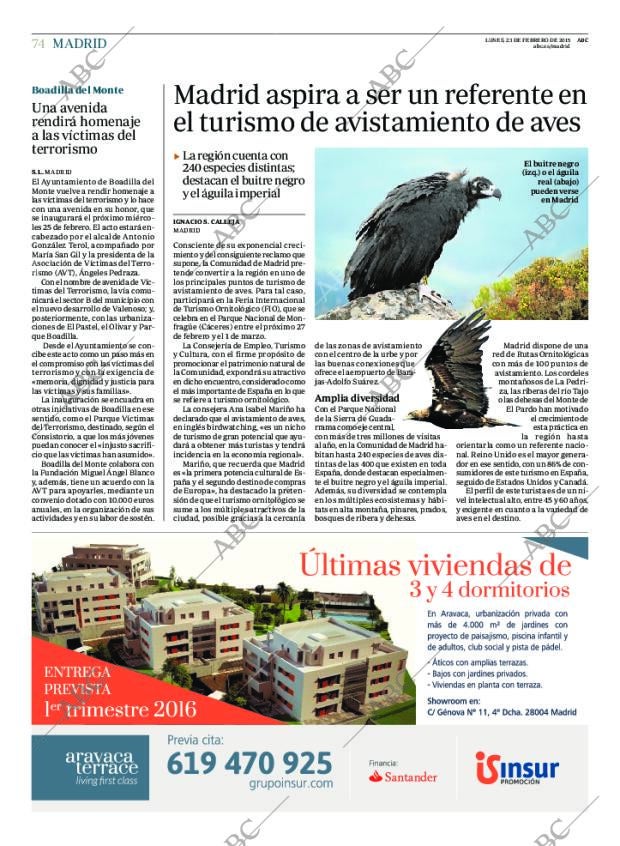 ABC MADRID 23-02-2015 página 74
