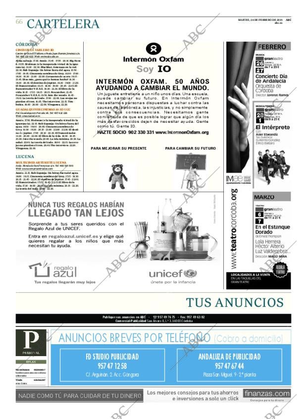 ABC CORDOBA 24-02-2015 página 66