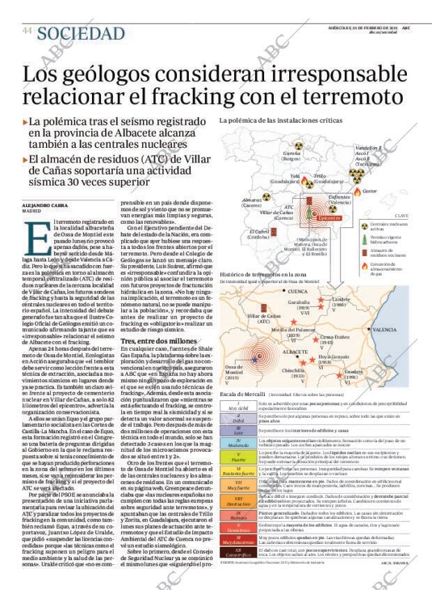 ABC MADRID 25-02-2015 página 44