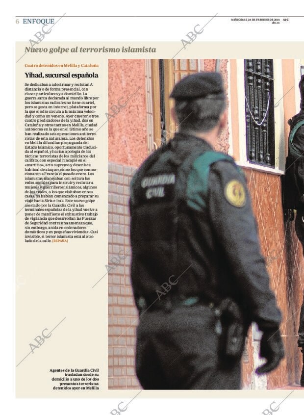 ABC MADRID 25-02-2015 página 6