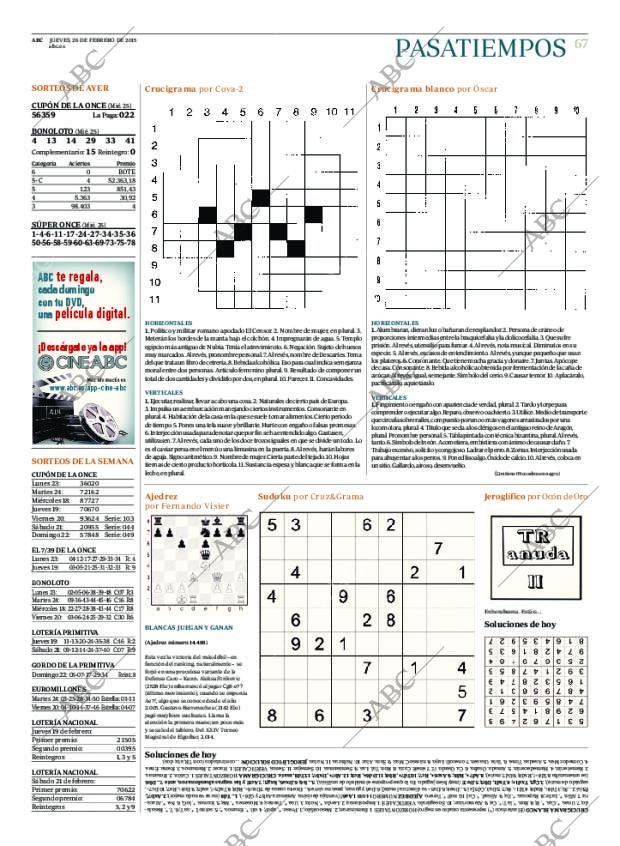 ABC CORDOBA 26-02-2015 página 67