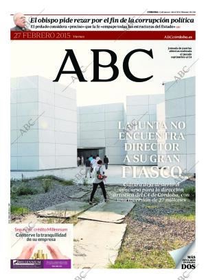 ABC CORDOBA 27-02-2015 página 1