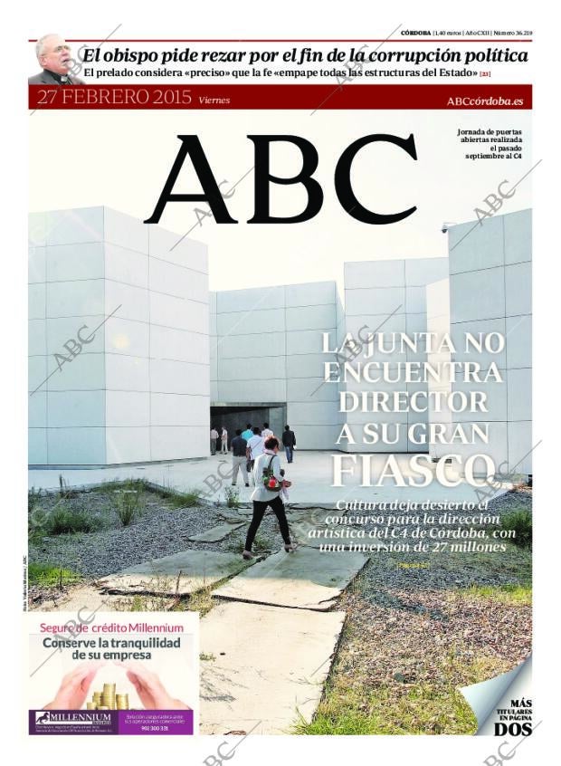 ABC CORDOBA 27-02-2015 página 1