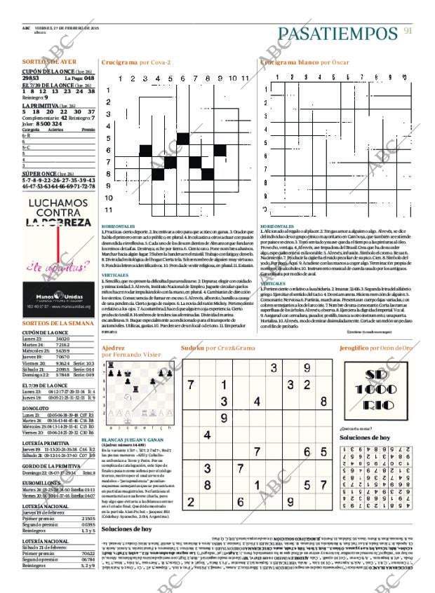 ABC CORDOBA 27-02-2015 página 91