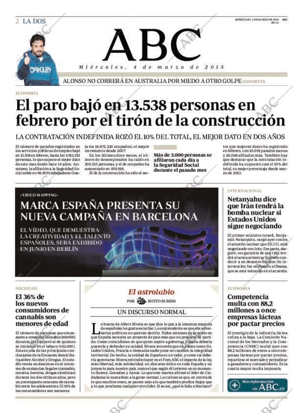 ABC MADRID 04-03-2015 página 2