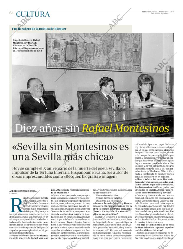 ABC SEVILLA 04-03-2015 página 64