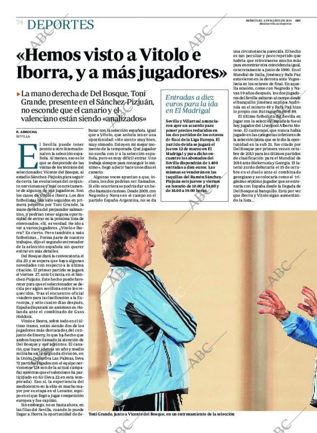 ABC SEVILLA 04-03-2015 página 74