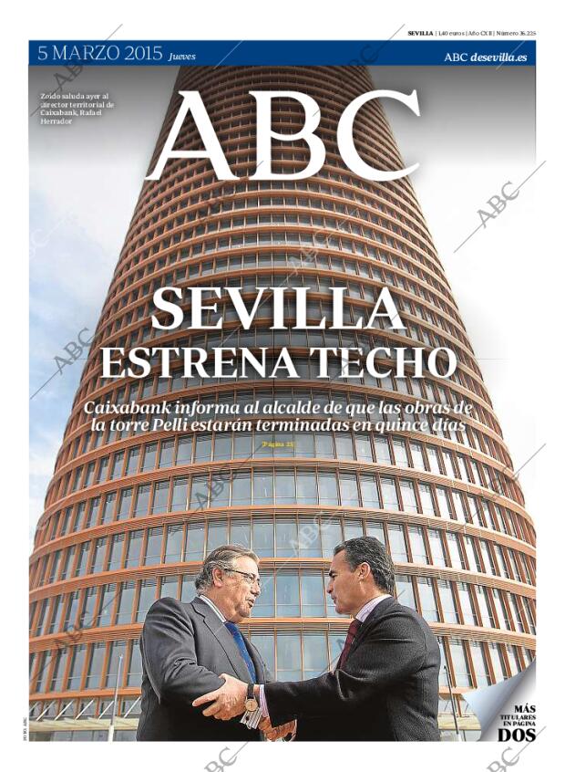 ABC SEVILLA 05-03-2015 página 1