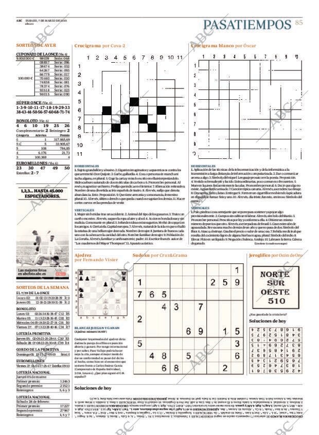 ABC MADRID 07-03-2015 página 85