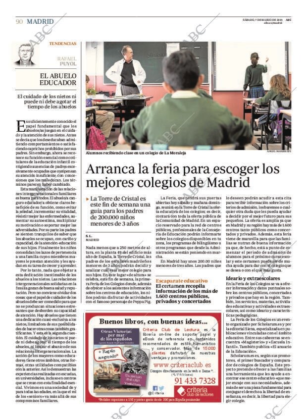 ABC MADRID 07-03-2015 página 90