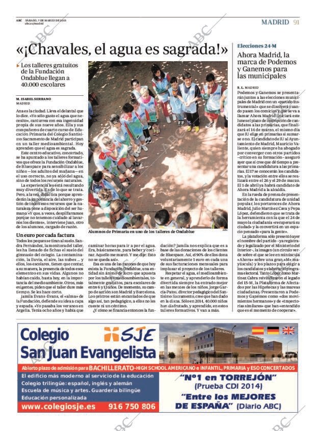 ABC MADRID 07-03-2015 página 91
