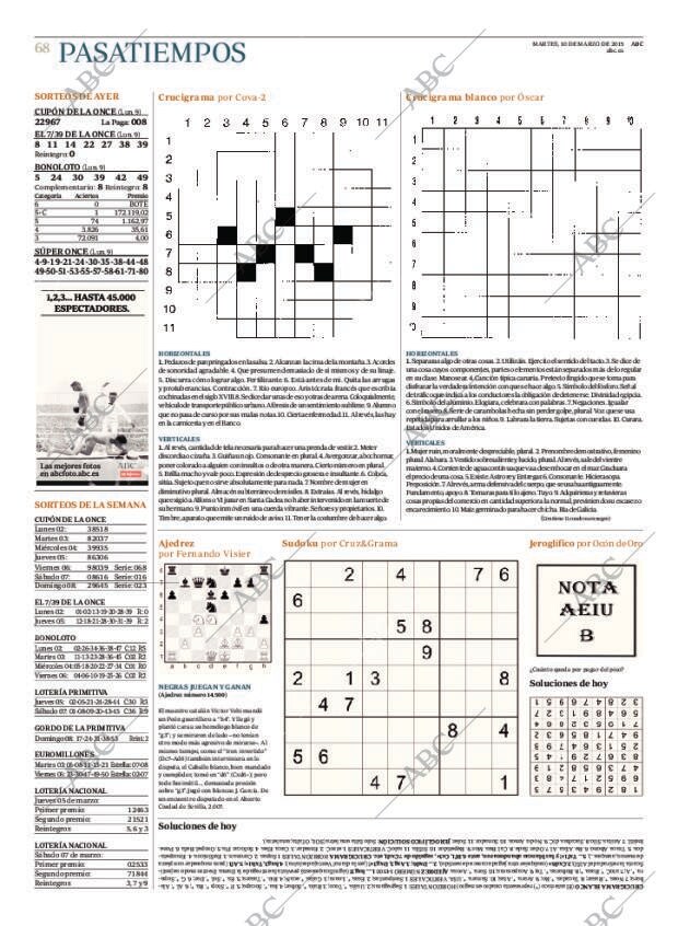 ABC MADRID 10-03-2015 página 68