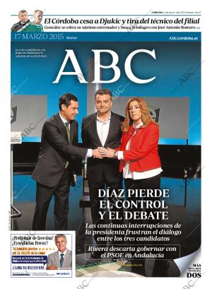 ABC CORDOBA 17-03-2015 página 1