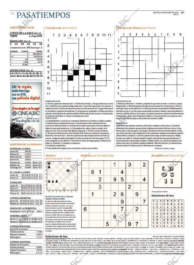 ABC CORDOBA 19-03-2015 página 74