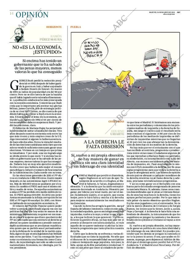 ABC MADRID 24-03-2015 página 14