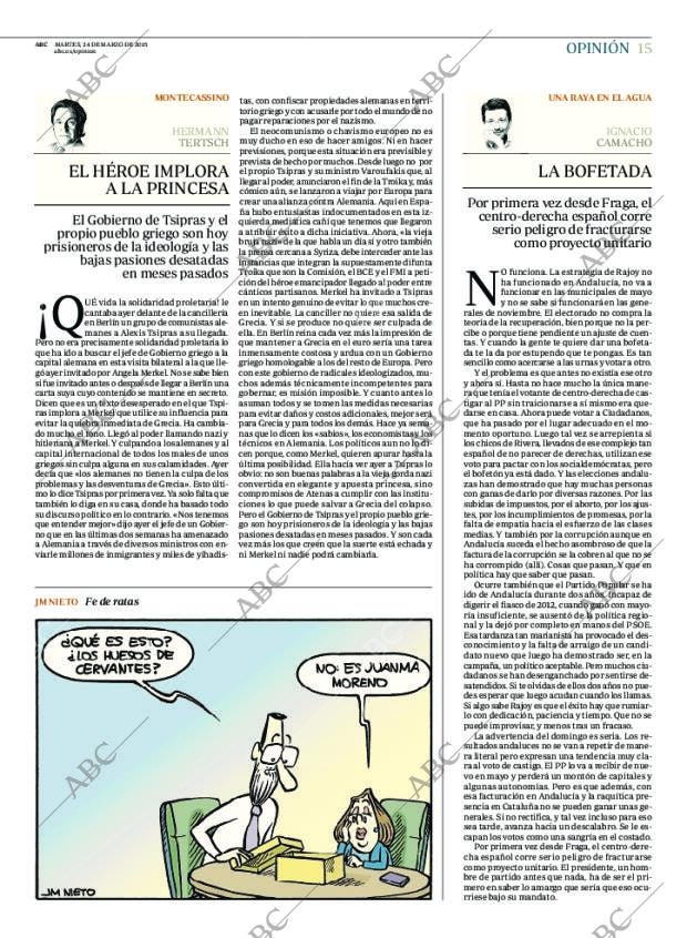 ABC MADRID 24-03-2015 página 15